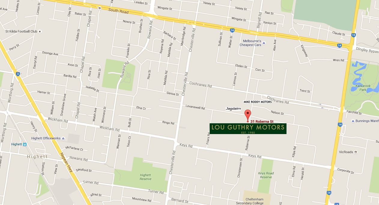 Lou Guthry Motors 31a Roberna Street Victoria 3189