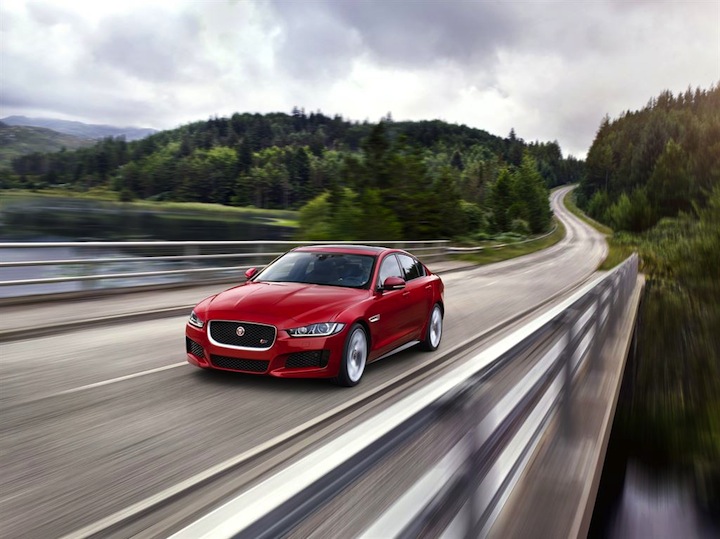 Jaguar XE Driving