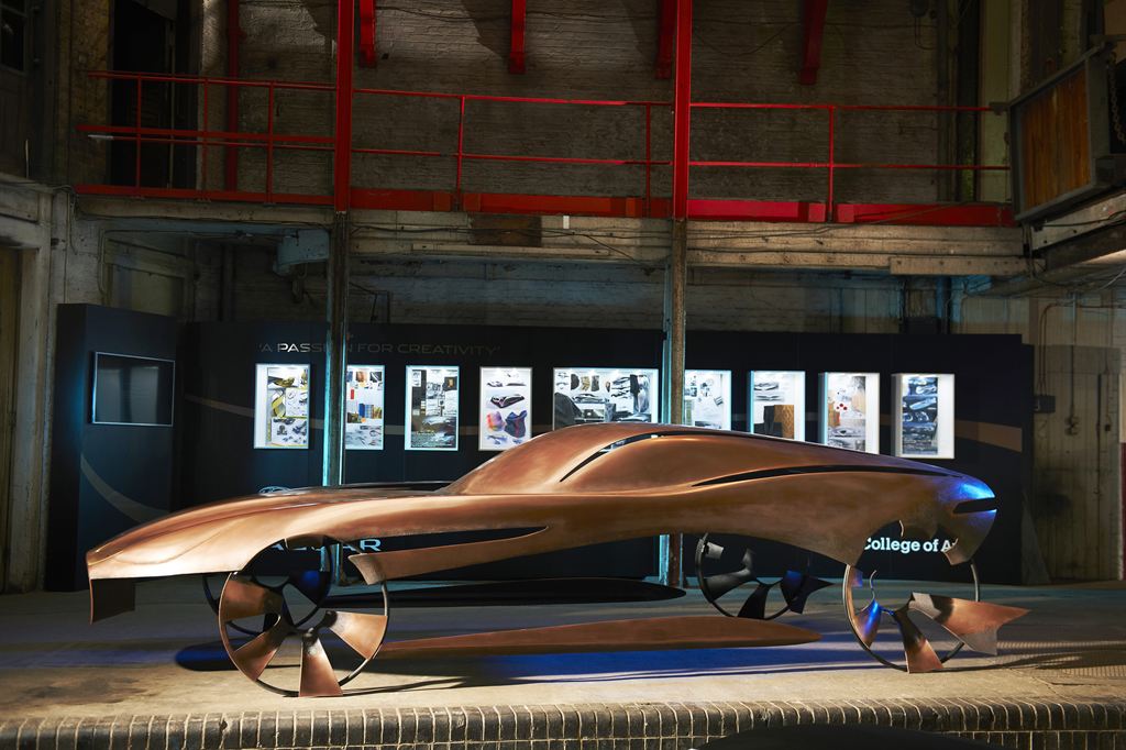 Jaguar Artwork at Clerkenwell design week