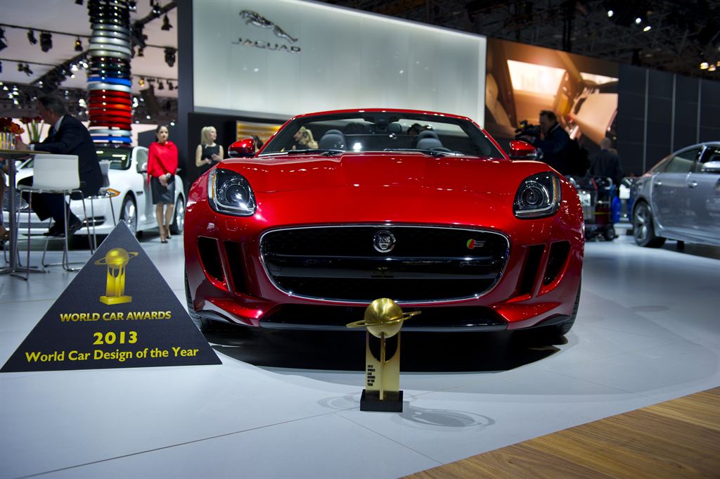 Jaguar F-TYPE Declared 2013 World Car Design of the Year