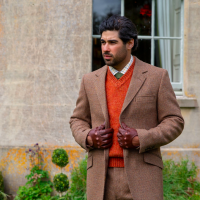 Delta - Classic Leather Driving Gloves English Tan