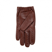 Max - Leather Driving Gloves Dark Brown