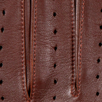 Max - Leather Driving Gloves Dark Brown