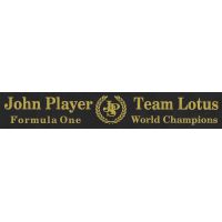 John Player Team Lotus F1 World Champions Sticker