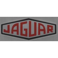 Jaguar Lozenge Sticker Silver