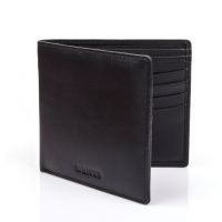 Dents Smooth Leather Slim Wallet Black