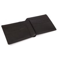 Dents Smooth Leather Slim Wallet Black