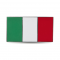 Enamel Italian Flag Stick On Badge