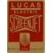 Lucas Electric Screen Jet Sticker